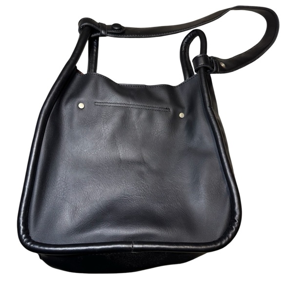 🖤 French Connection Black Penny Convertible Crossbody Tote Bag‎ 🖤 - Picture 2 of 4